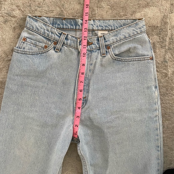 Levi's 512 W28 L30.5 slim fit tapered leg 80's Vintage mom levis 28 - Picture 7 of 12